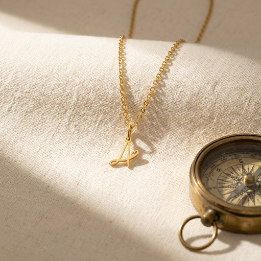 Initial Pendant Necklace